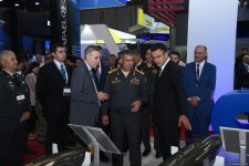 Azerbaijani defense minister reviews products of different countries at ADEX-2024 exhibition (PHOTO)