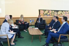 Azerbaijani and Finnish FMs discuss regional security issues (PHOTO)