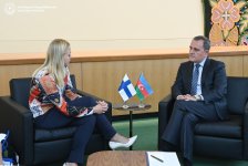 Azerbaijani and Finnish FMs discuss regional security issues (PHOTO)