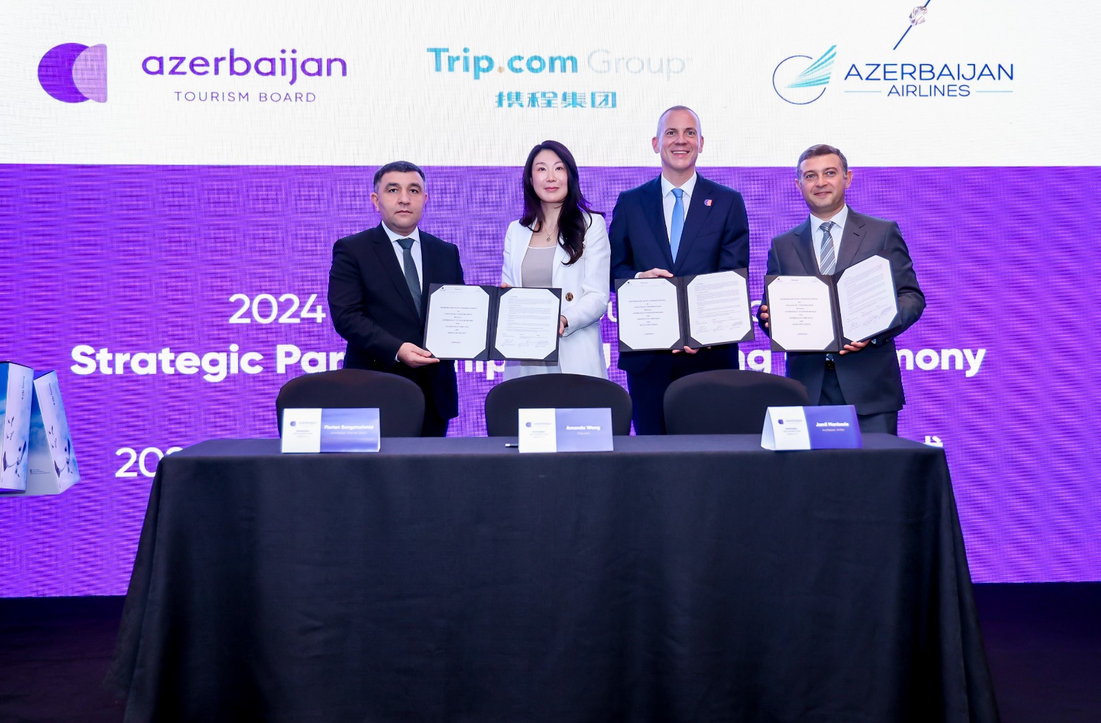 Azerbaijan's Tourism Bureau, AZAL and Trip.com Group seal memorandum (PHOTO)