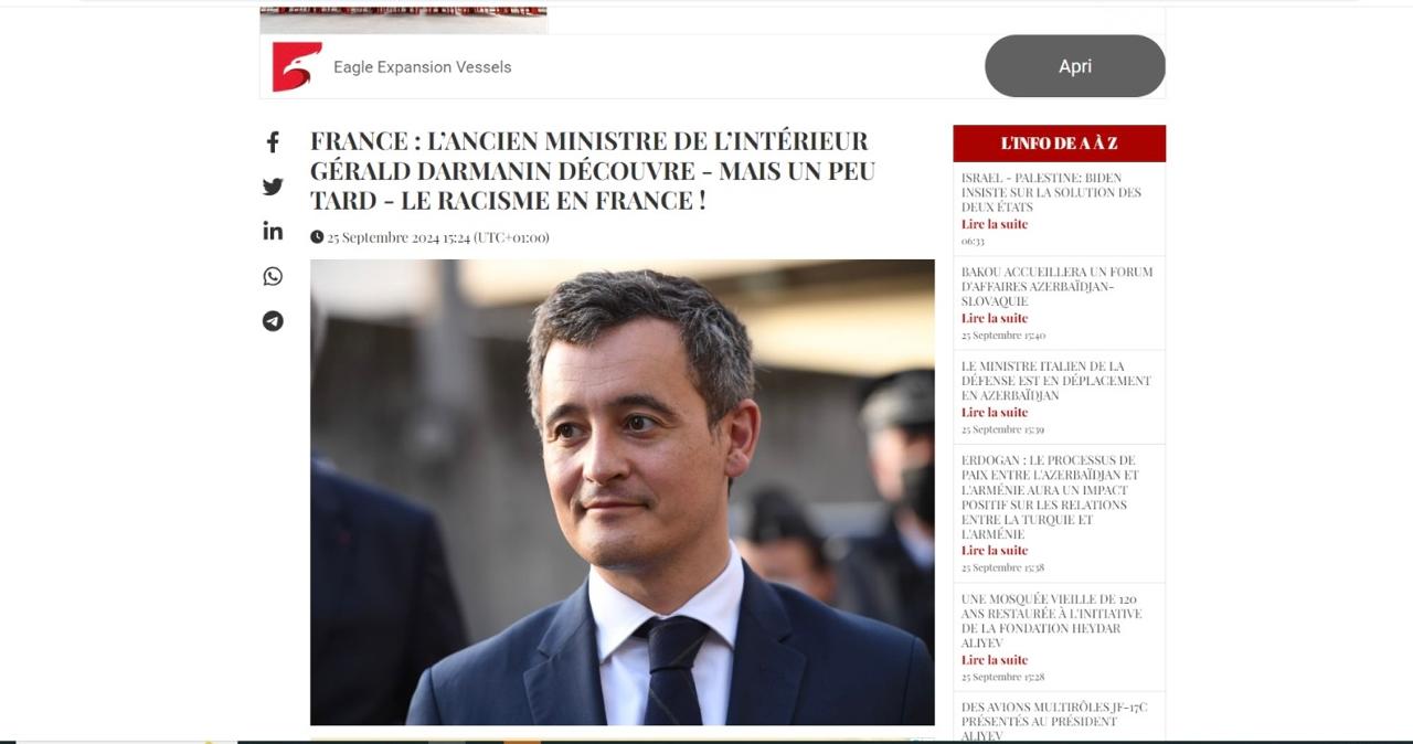 La Gazette du Caucase on France's racist scandal: Macron turns Islamophobia into state ideology