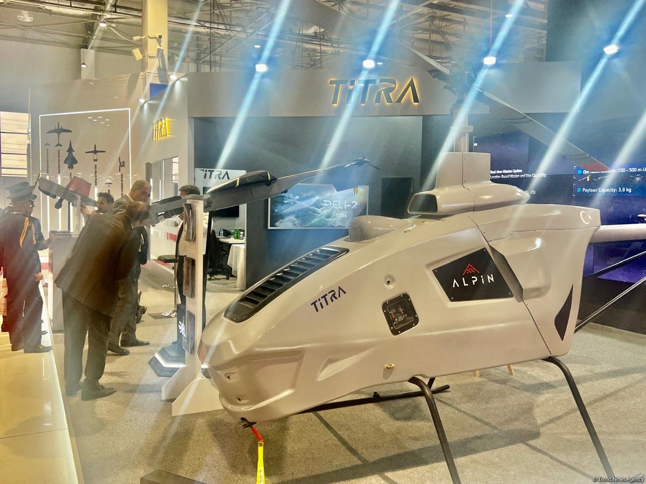 Turkish ALPIN UAV embellishes ADEX exhibition in Azerbaijan's Baku