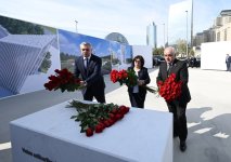 State and government officials, MPs pay visit to Victory Park under construction in Azerbaijan's Baku (PHOTO)