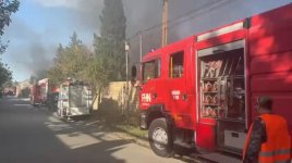 Bakıda obyektdəki yanğın söndürülüb (ƏLAVƏ EDİLİB-2) (FOTO/VİDEO)