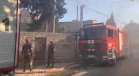 Bakıda obyektdəki yanğın söndürülüb (ƏLAVƏ EDİLİB-2) (FOTO/VİDEO)