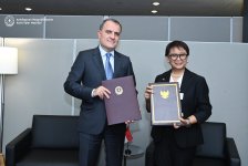 Azerbaijan, Indonesia ink visa-free for diplomatic and service passport holders (PHOTO)