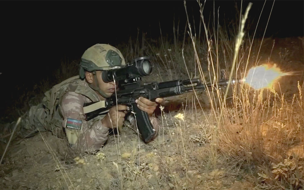 Special Forces Units of Azerbaijani Combined Arms Army conduct tactical-special exercise (VIDEO)