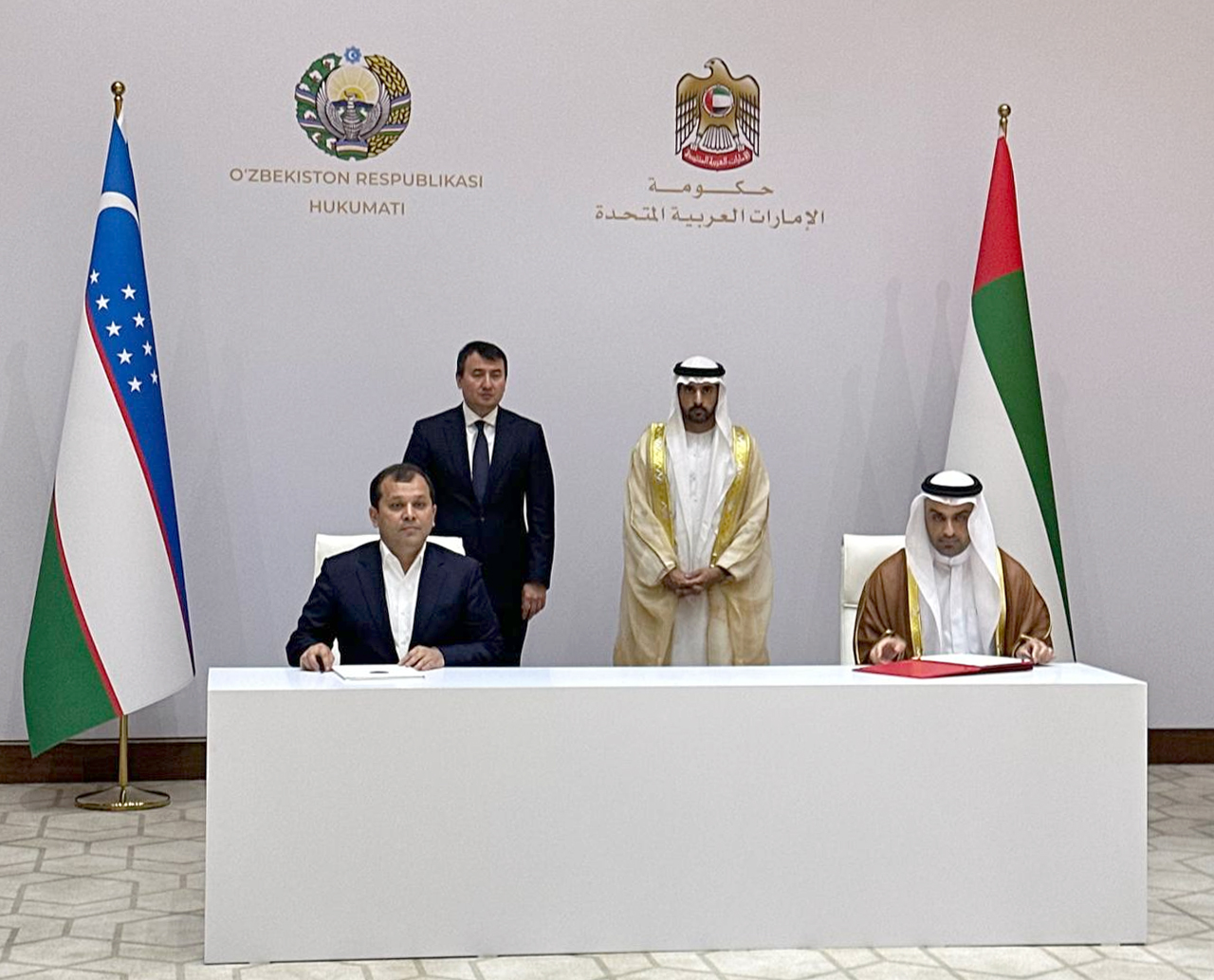 Uzbekistan, UAE chambers of commerce and industry sign memorandum of co-op