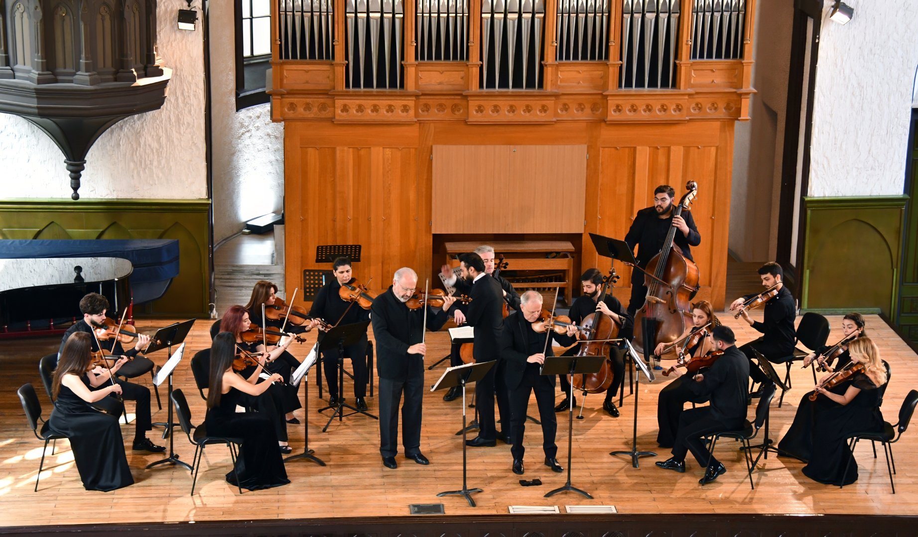 Bakıda Dmitri Sitkovetskinin 70 illiyinə həsr olunmuş konsert keçirilib (FOTO)