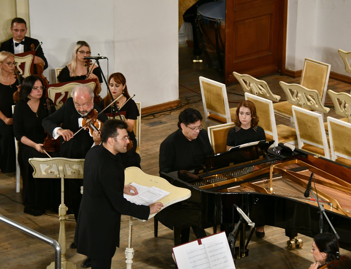 Üzeyir Hacıbəyli XVI Beynəlxalq Musiqi Festivalının bağlanış konserti keçirilib (FOTO)