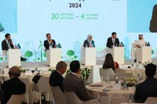 Azerbaijan's Baku wraps up first day of Climate Action Week (PHOTO)