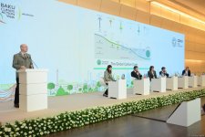 Azerbaijan's Baku wraps up first day of Climate Action Week (PHOTO)