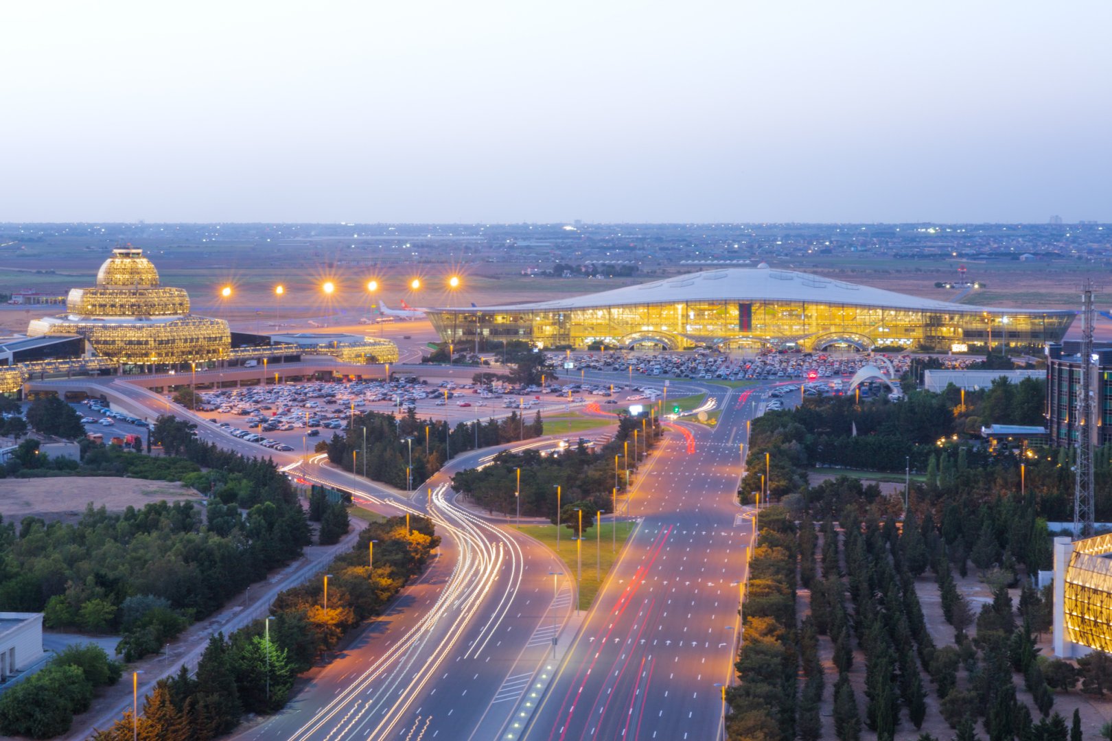 International airlines headed to Baku airport for emergency landing