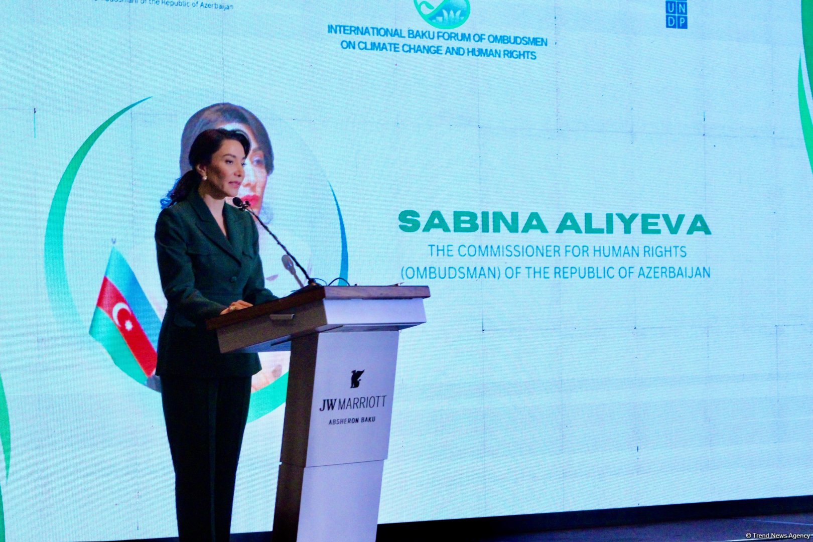 First day of International Baku Forum of Ombudsmen on Climate Change and Human Rights wraps up in Azerbaijan (PHOTO)