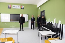 President Ilham Aliyev, First Lady Mehriban Aliyeva attend opening of Mehdi Mehdizade Secondary School in Jabrayil (PHOTO/VIDEO)