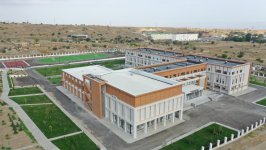 President Ilham Aliyev, First Lady Mehriban Aliyeva attend opening of Mehdi Mehdizade Secondary School in Jabrayil (PHOTO/VIDEO)