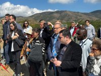 Int'l conference participants conduct mass grave inspection in Azerbaijan's Aghdara (PHOTO)