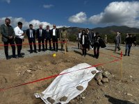 Int'l conference participants conduct mass grave inspection in Azerbaijan's Aghdara (PHOTO)