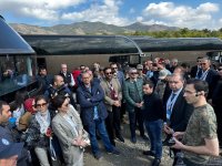 Int'l conference participants conduct mass grave inspection in Azerbaijan's Aghdara (PHOTO)