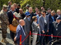 Int'l conference participants conduct mass grave inspection in Azerbaijan's Aghdara (PHOTO)