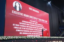 Bədii gimnastika üzrə 3-cü beynəlxalq “Ocaq kuboku”na start verilib (FOTO)