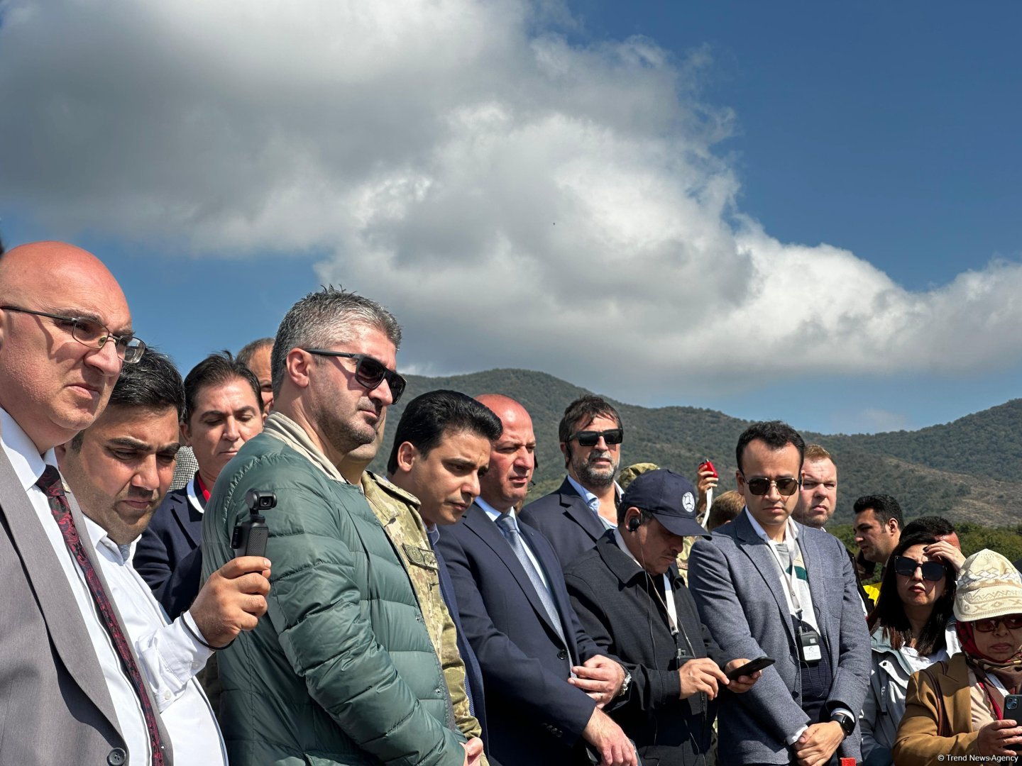 Int'l conference participants conduct mass grave inspection in Azerbaijan's Aghdara (PHOTO)