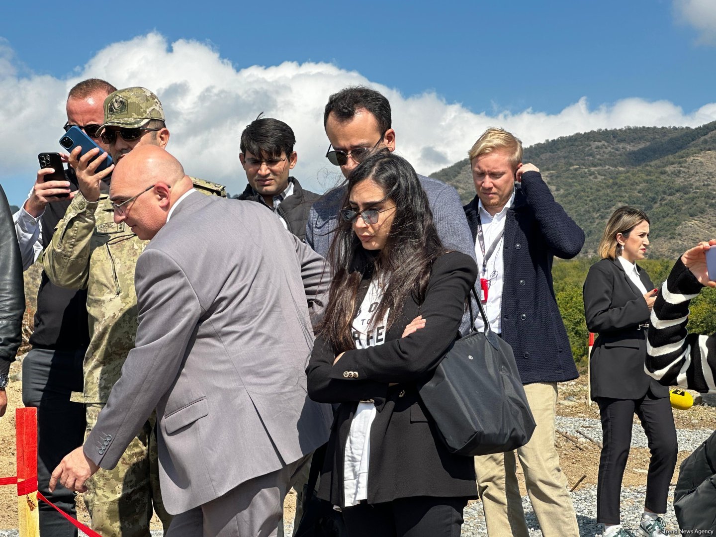 Int'l conference participants conduct mass grave inspection in Azerbaijan's Aghdara (PHOTO)