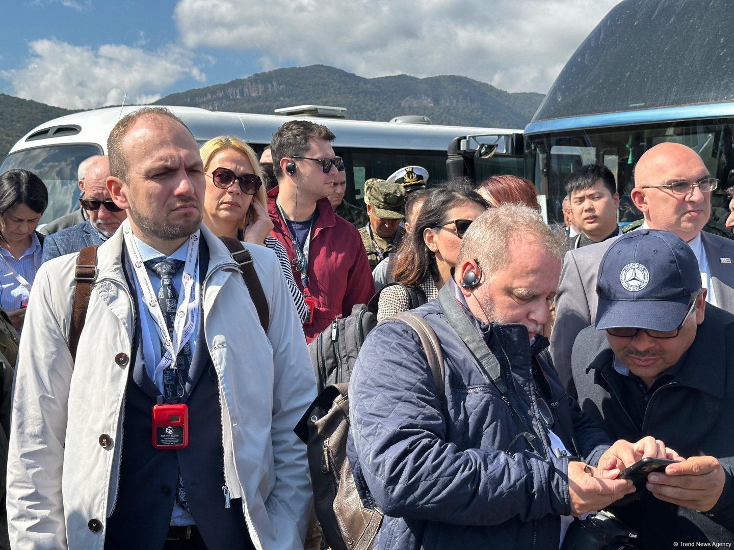 Int'l conference participants conduct mass grave inspection in Azerbaijan's Aghdara (PHOTO)