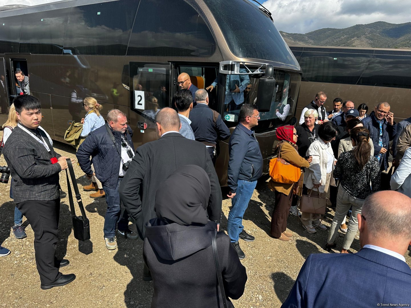 Int'l conference participants conduct mass grave inspection in Azerbaijan's Aghdara (PHOTO)