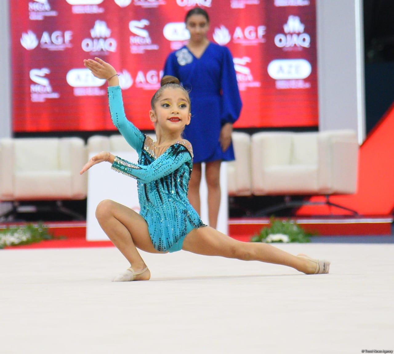 Bədii gimnastika üzrə 3-cü beynəlxalq “Ocaq kuboku”na start verilib (FOTO)