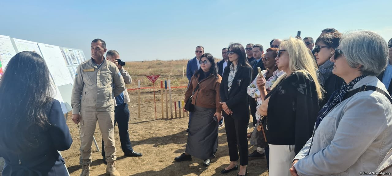 Participants of Int'l Baku Forum of Ombudsmen start their visit to Azerbaijan's territories liberated from occupation (PHOTO)