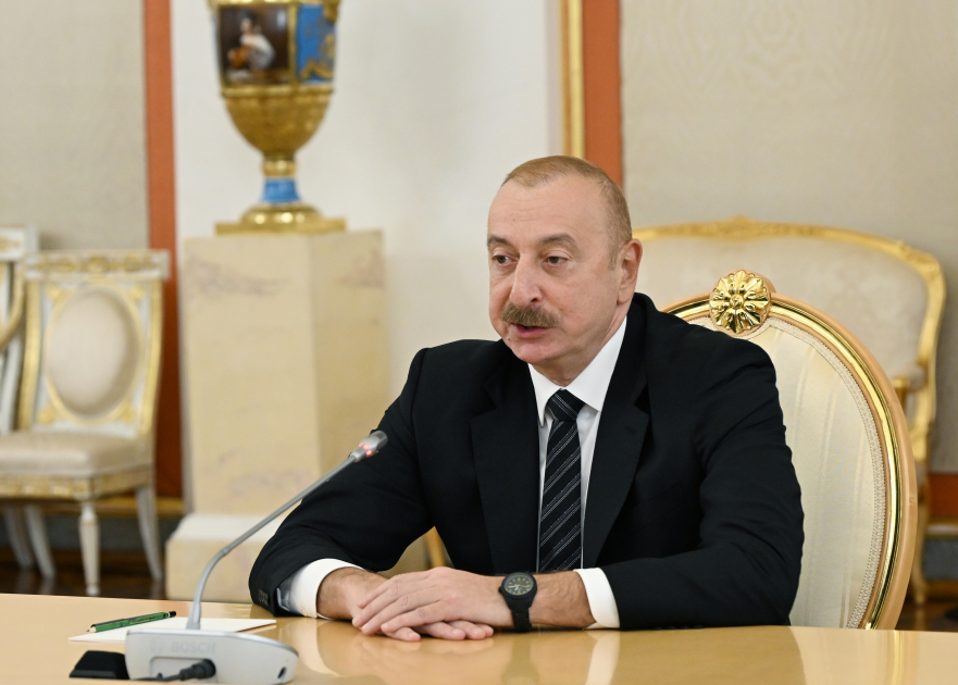 Projects planned between Azerbaijan and Russia require constant attention and oversight - President Ilham Aliyev