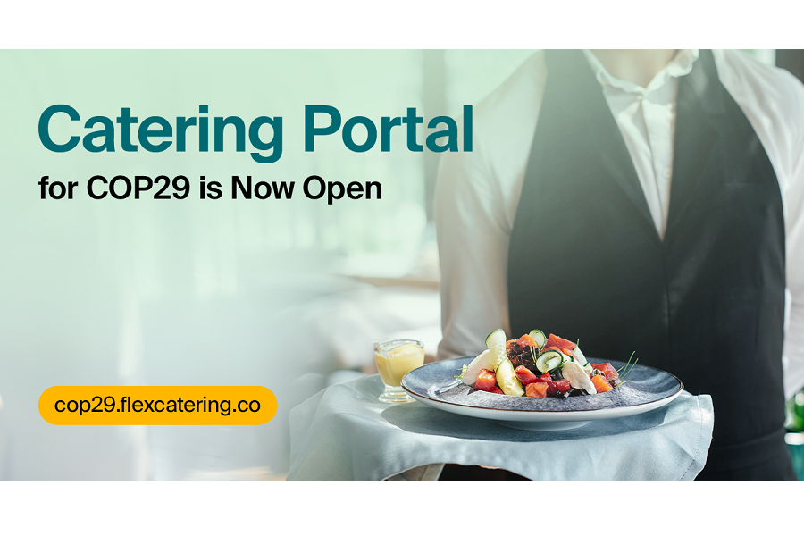 Catering portal unveiled for COP29 participants