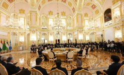 President Ilham Aliyev attends meeting of CIS Heads of State Council in Moscow (PHOTO/VIDEO)