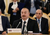 President Ilham Aliyev attends meeting of CIS Heads of State Council in Moscow (PHOTO/VIDEO)