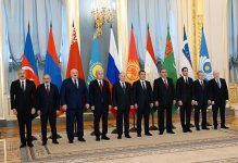 President Ilham Aliyev attends meeting of CIS Heads of State Council in Moscow (PHOTO/VIDEO)