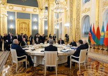 President Ilham Aliyev attends meeting of CIS Heads of State Council in Moscow (PHOTO/VIDEO)