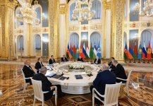 President Ilham Aliyev attends meeting of CIS Heads of State Council in Moscow (PHOTO/VIDEO)