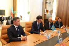 Azerbaijani, OTS healthcare officials hold bilateral meetings (PHOTO)