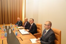 Azerbaijani, OTS healthcare officials hold bilateral meetings (PHOTO)