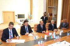 Azerbaijani, OTS healthcare officials hold bilateral meetings (PHOTO)