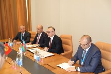 Azerbaijani, OTS healthcare officials hold bilateral meetings (PHOTO)