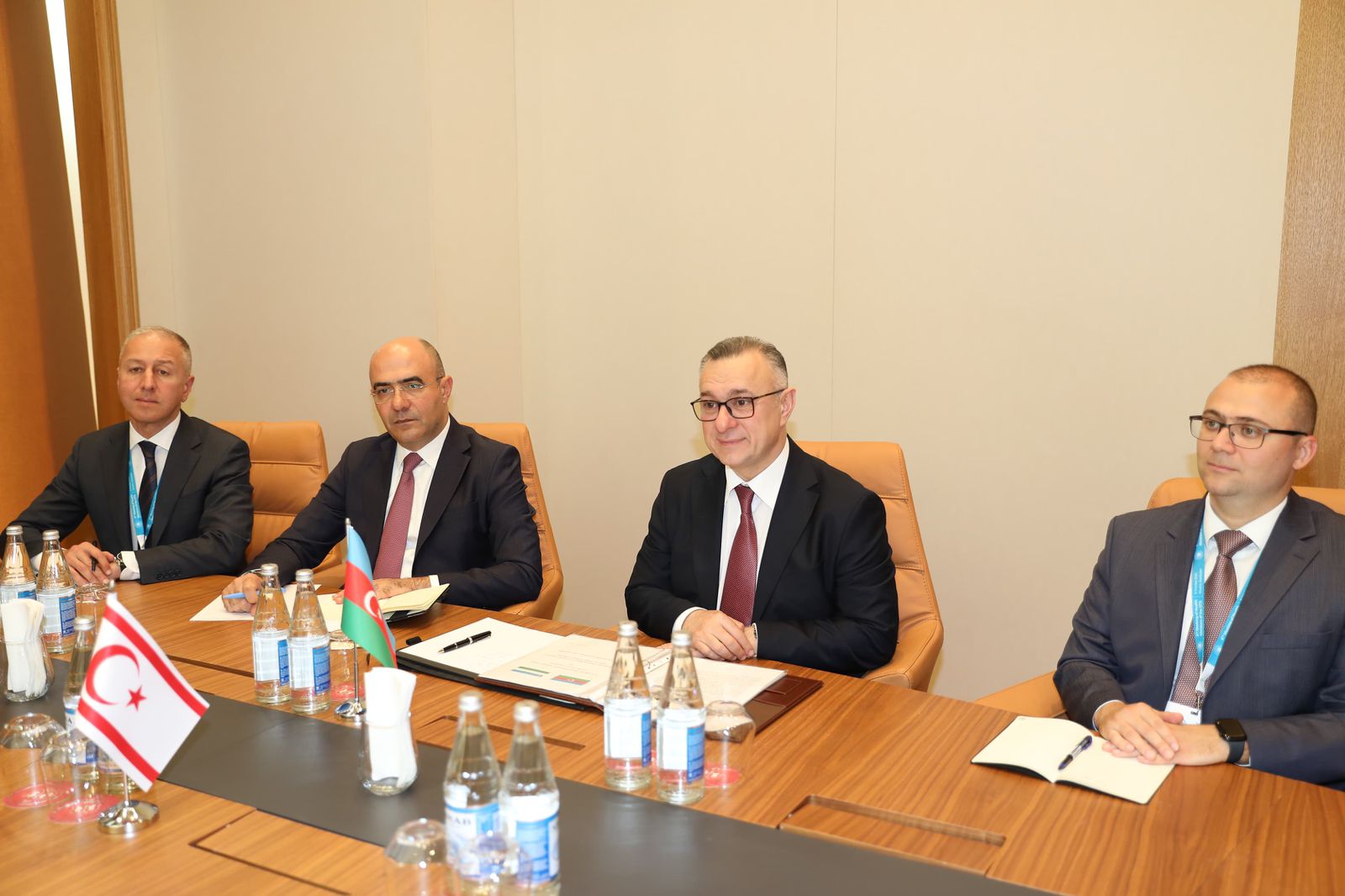 Azerbaijani, OTS healthcare officials hold bilateral meetings (PHOTO)