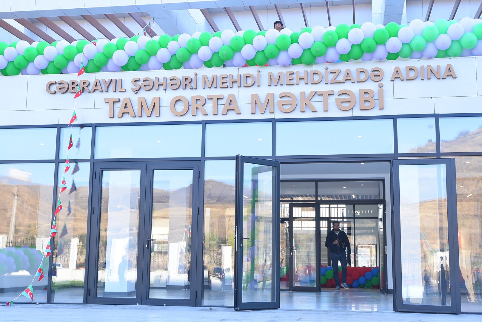 Mehdi Mehdizade secondary school in Azerbaijan's liberated Jabrayil embarks on new academic year (PHOTO)