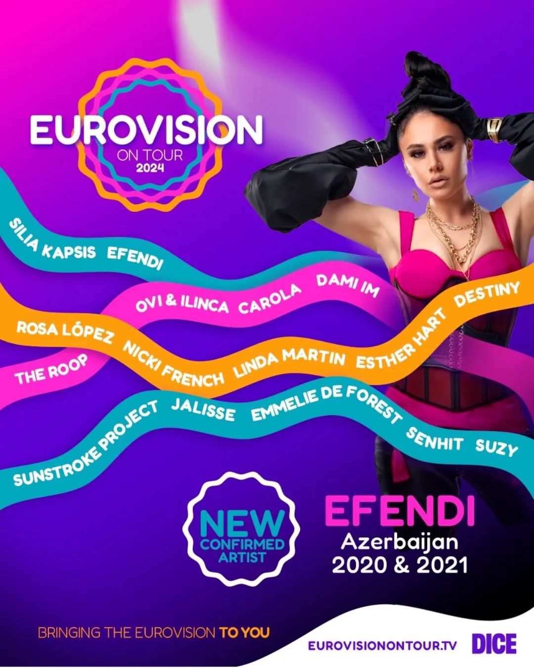 Самира Эфенди совершит турне по Европе и Австралии "Eurovision Tour"