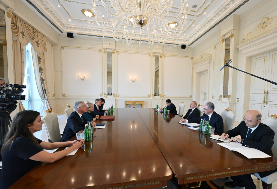 President Ilham Aliyev receives UK Climate Minister Kerry McCarthy