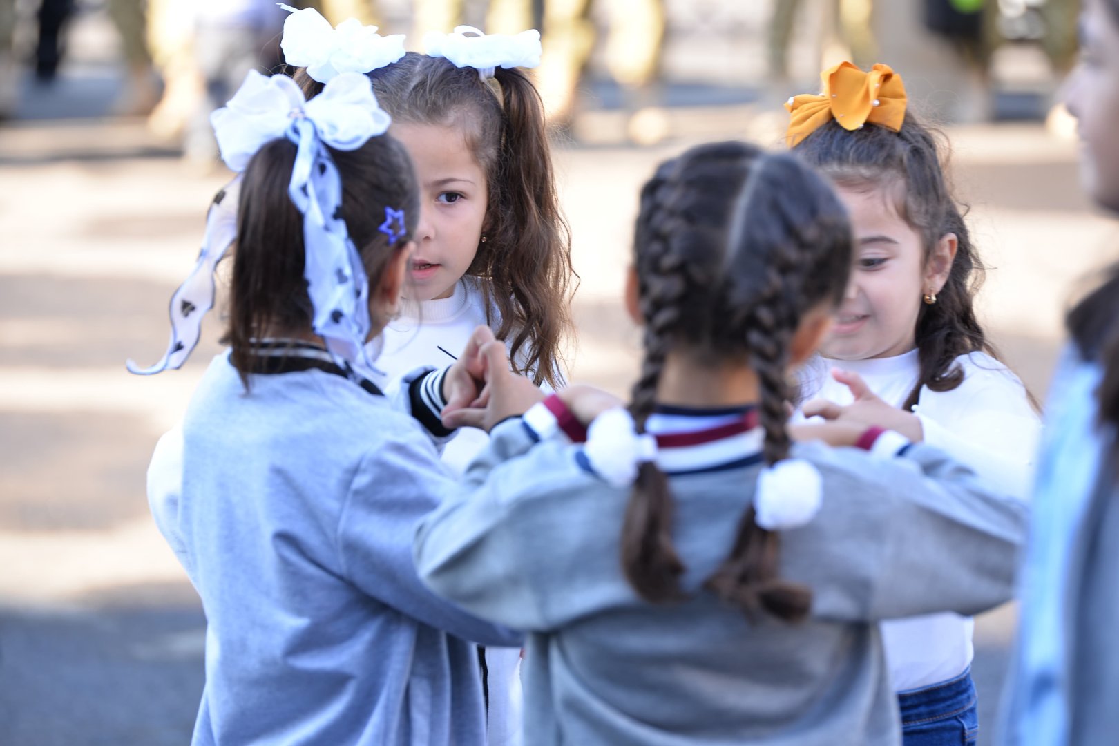 Cəbrayıl şəhər tam orta məktəbində ilk dərs günüdür (FOTO)