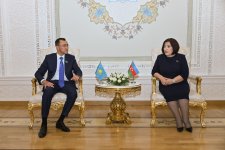 Azerbaijan, Kazakhstan discuss interparliamentary relations (PHOTO)