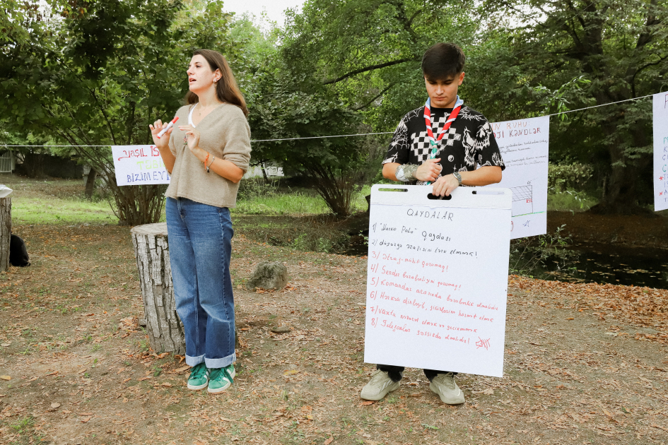 Heydar Aliyev Foundation VP Leyla Aliyeva, Baku Media Center President Arzu Aliyeva visit youth environmental camp in Gabala (PHOTO)