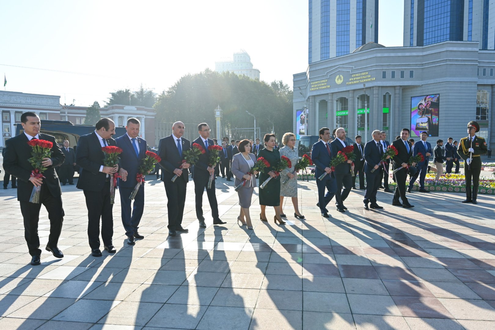 Sahibə Qafarova Tacikistanda beynəlxalq parlament konfransında çıxış edib (FOTO)